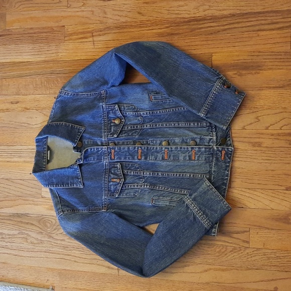 J. Crew Jackets & Blazers - J Crew dark wash denim jacket XS